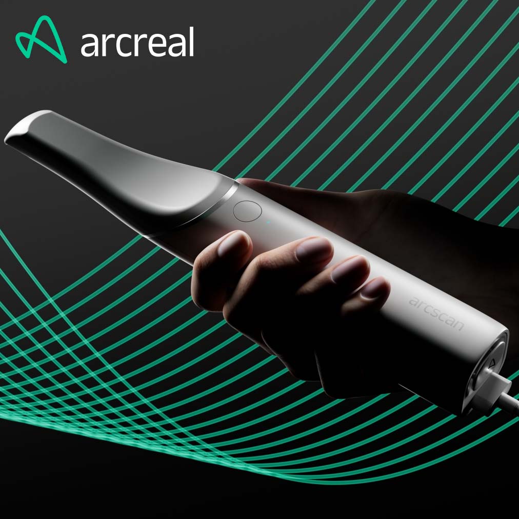 Intraoral scanner with precision, arcscan by arcreal. Check https://instituteofdigitaldentistry.com/news/chicago-midwinter-meeting-2024-every-release/